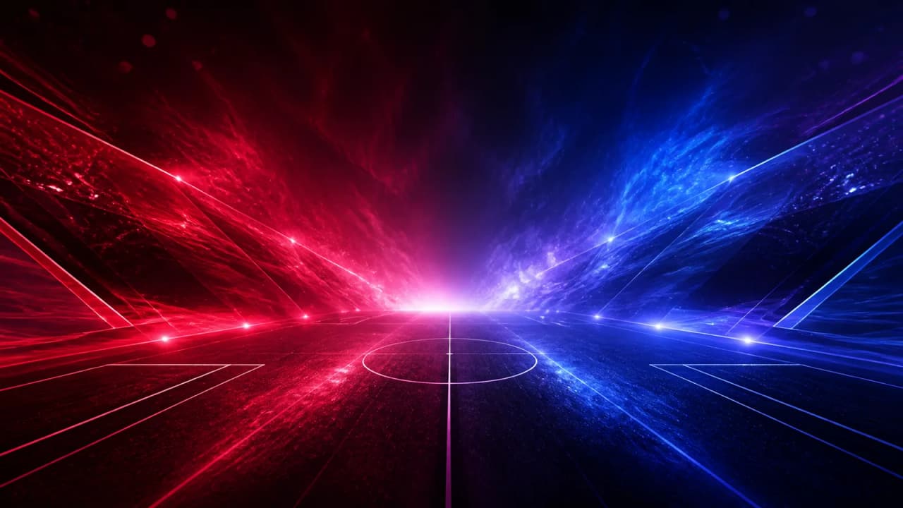 Abstract voetbalstadion voor de belangrijkste wedstrijden van augustus 2026